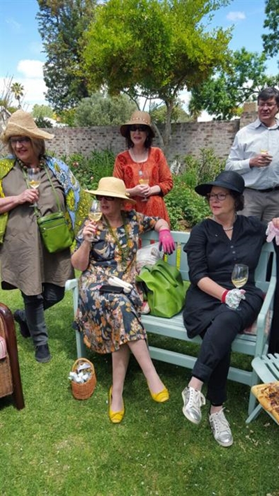 Tuindag op Oudtshoorn gevier