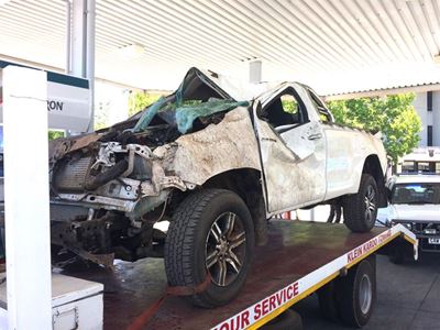 Gesteelde bakkie rol