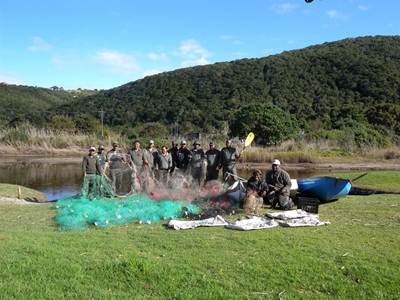 SANParks tangle gill net owners
