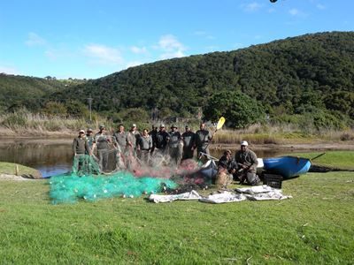 SANParks tangle gill net owners