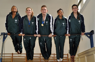 Knysna-gimnaste na SA Kampioenskappe