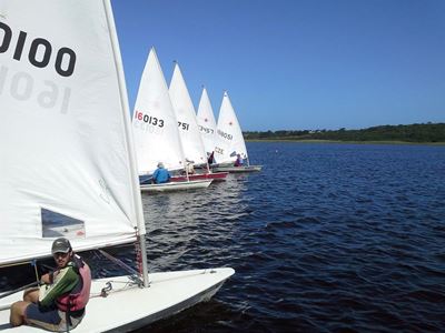Gusty wind for GLYC sailing