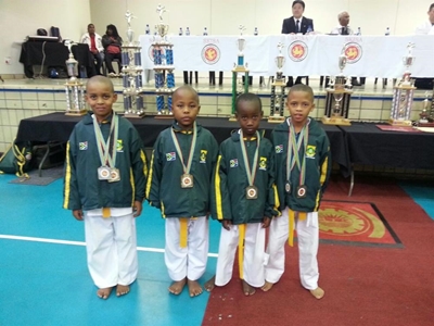 Local karate club shines in Durban