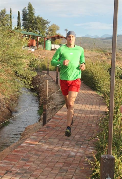 Eerste keer deelnemer wen 114de Oudtshoorn Parkrun