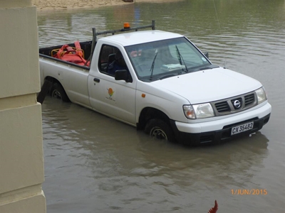 100mm rain measured, more expected
