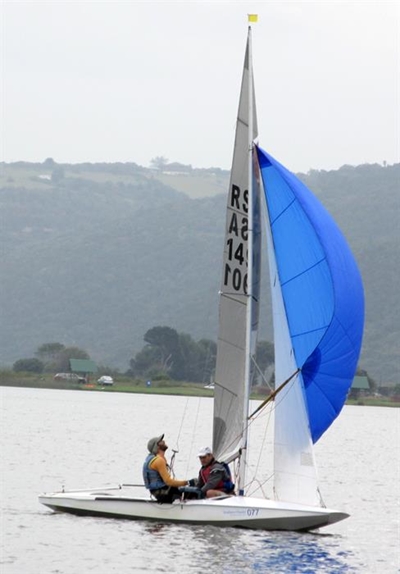Overcast conditions put damper on sailing