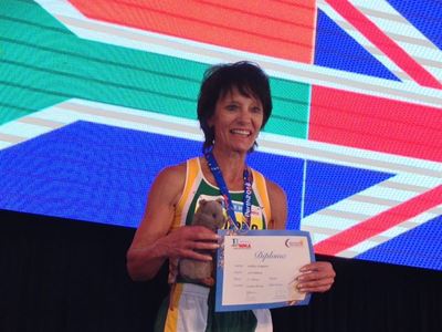 Plaaslike atleet breek wêreldrekord