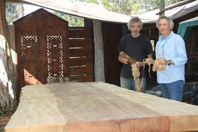 An 800-year-old table in the making