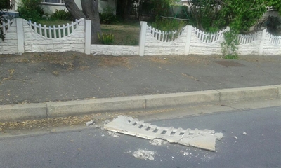 Woede na weermaglede se vandalisme
