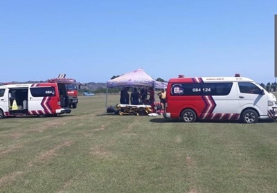 Two injured in Sedge paragliding accident