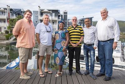 Minister of tourism in town