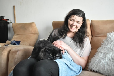 Missing cat found after six years