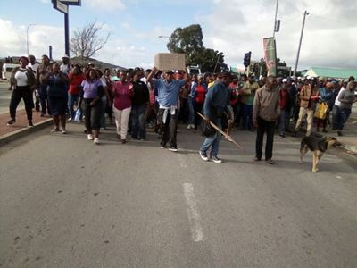 Thembalethu protest march update