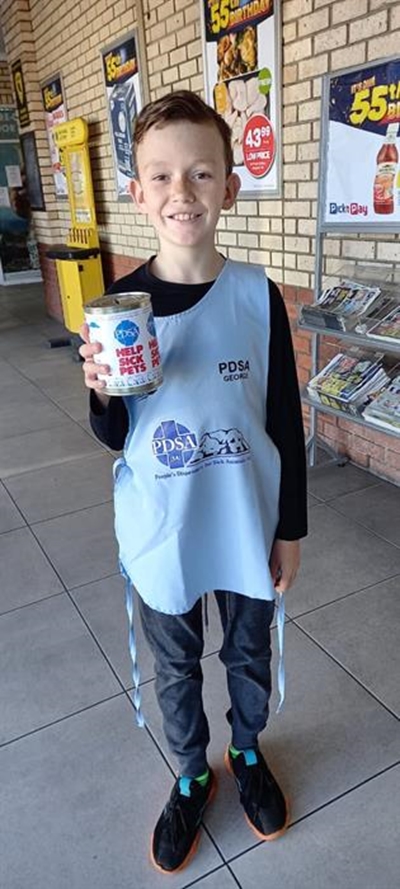 Volunteers brave the cold for PDSA