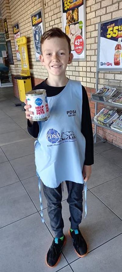 Volunteers brave the cold for PDSA