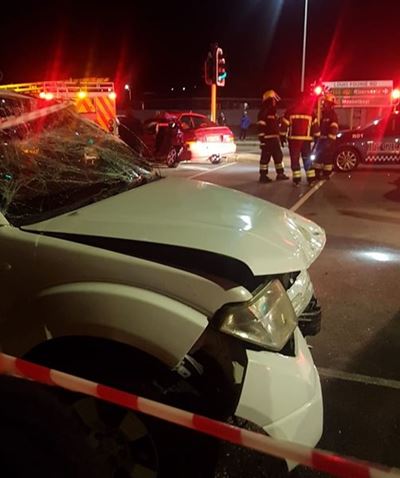 Ma van 2 dood in botsing