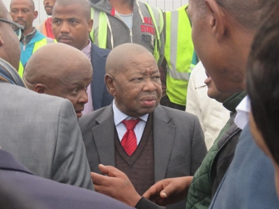 Minister of Transport visits George