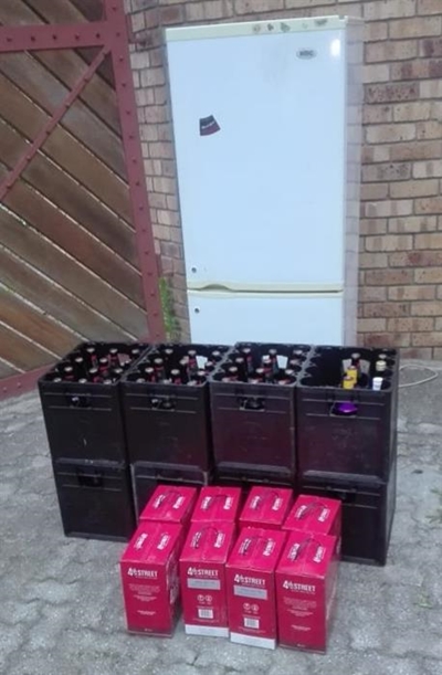 Drank en dwelms gekonfiskeer