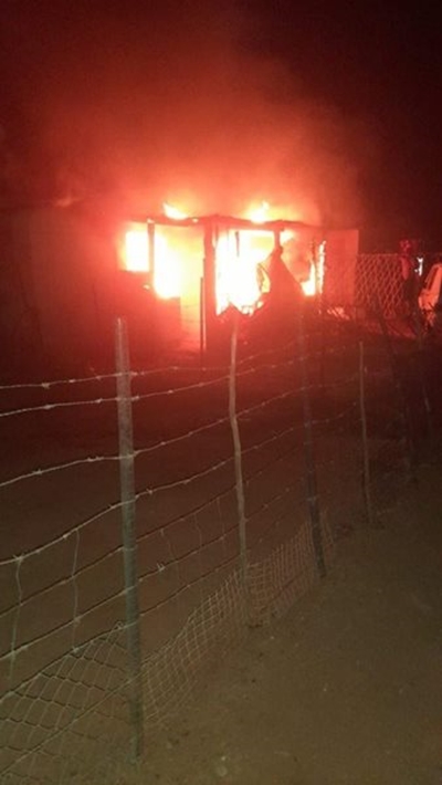 Brand eis jongeling se lewe