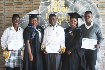 Jonga High honours top learners