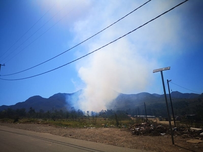 Brand in Blanco