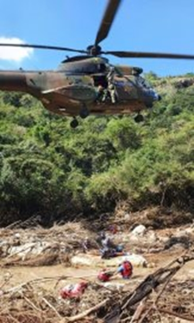 JCPS assessing KZN flood damage, required intervention