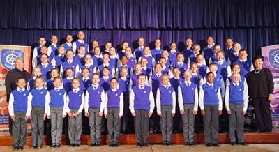 Laerskool Hartenbos koor presteer