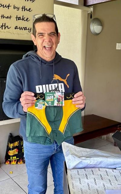 Taking one for the Boks