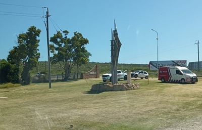 Accident at Dana Bay turnoff this afternoon