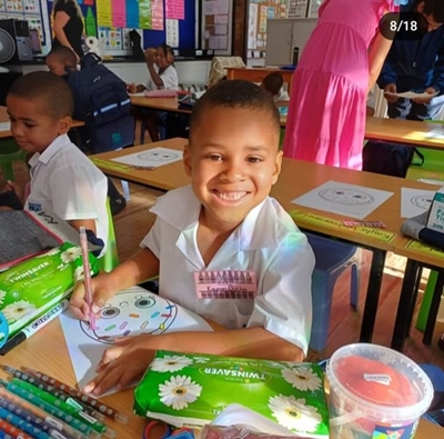 New school year, new Grade 1s at Milkwood Primary