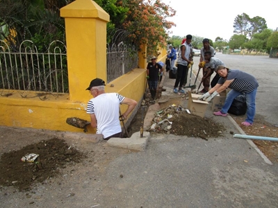 Residents embark on clean-up drive