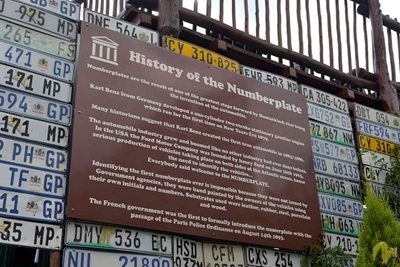 Boksburg number plate museum is going places