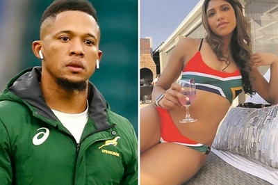 Elton Jantjies admits affair with Springbok dietician to his wife 