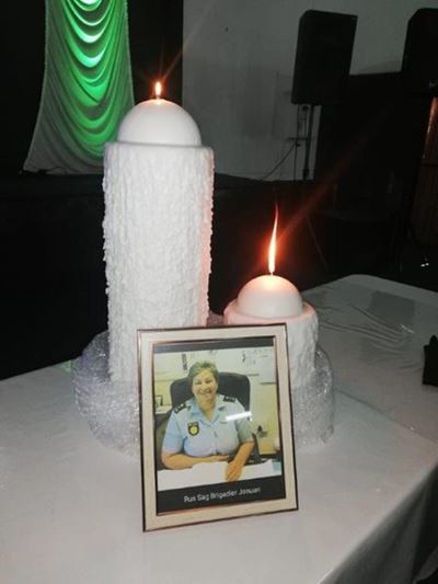 GPF en SAPD bring hulde aan brigadier