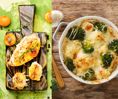 Recipe of the day: 5-ingredient crispy apricot chicken and cheesy broccoli 