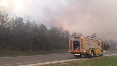 Update: Fire on Outeniqua mountain