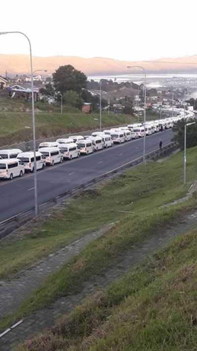 Taxi protest update