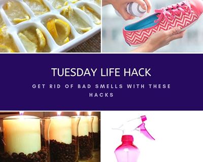 Get rid of bad smells with these hacks