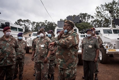 SANDF chief ramps up the tough talk