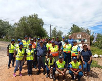 Toeriste in Klein- Karoo verwelkom