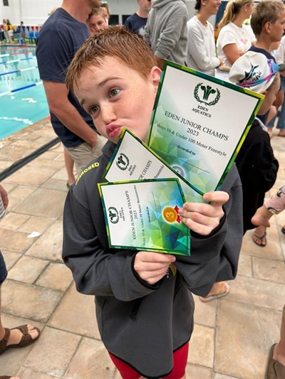 Fish Eagles fly high at Eden Junior Champs