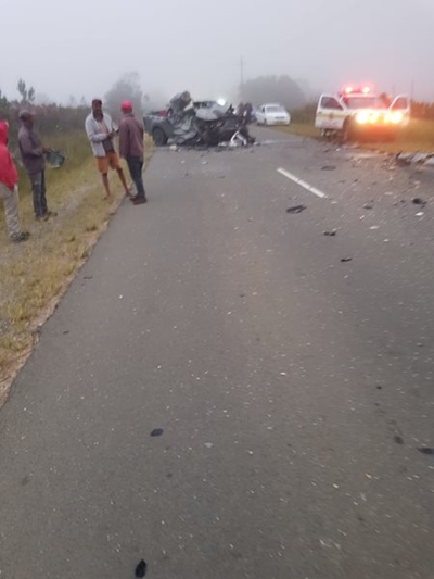 Accident on Friemersheim road