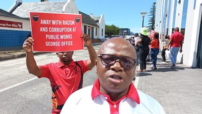 Picketing in St John's Street