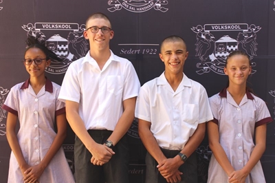 Groentjies gekies tot junior leerlingraad