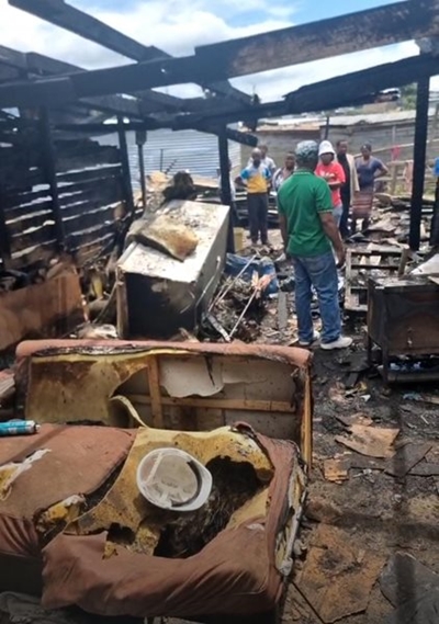 Four Thembalethu homes burn down