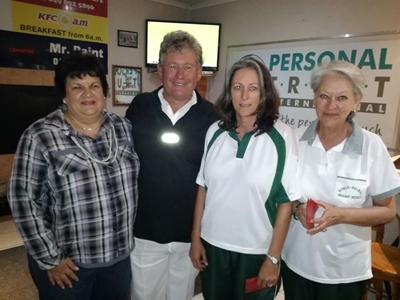 Priscilla and Mari win Handicap Pairs