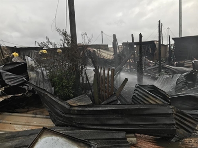 Ondersoek na brand in Rosedale