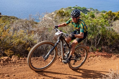 Cyclists fly George flag high at world championship