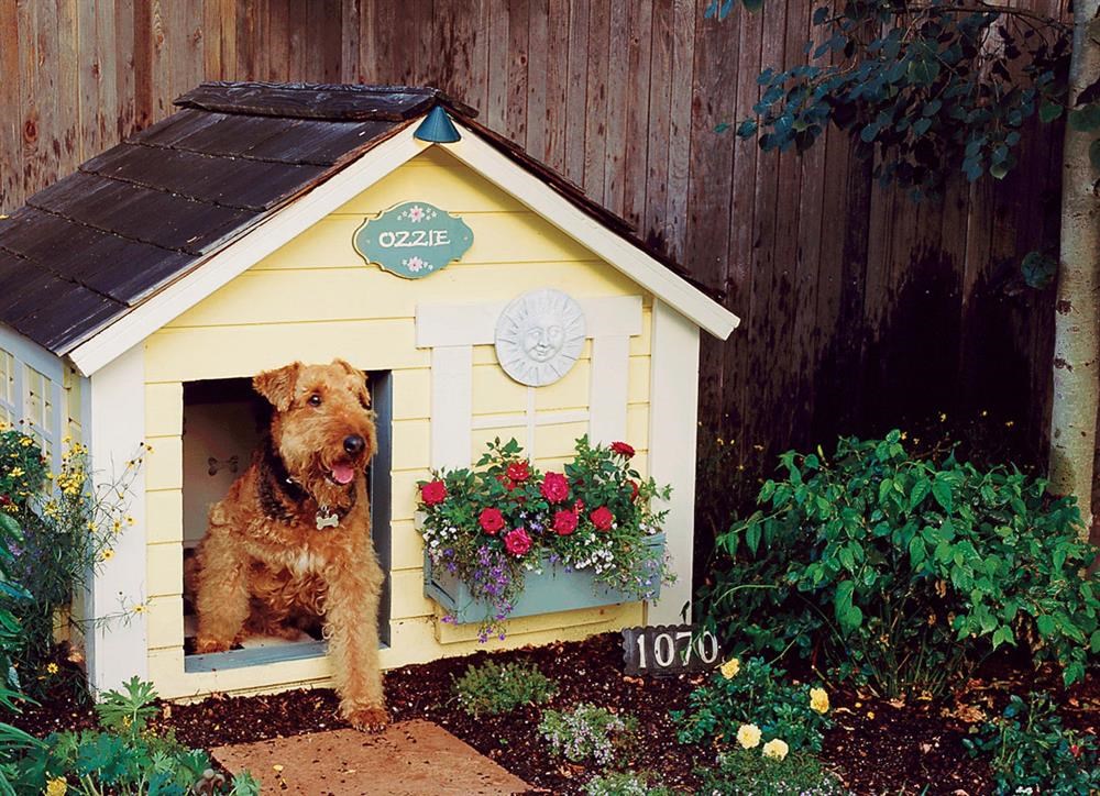 can you mulch a dog kennel