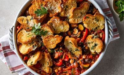 Meatless Monday – Mediterranean vegetable hot pot